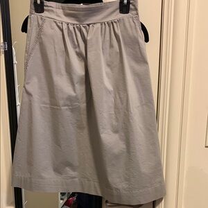 Elegant Gray Women's Skirt